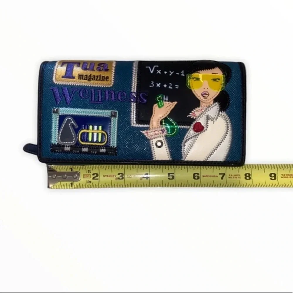 Braccialini Woman Scientist Zipper‎ Wallet NEW​
